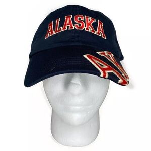 Alaska Logo Embroidered Hat made by Arctic Circle Enterprises, Anchorage Alaska